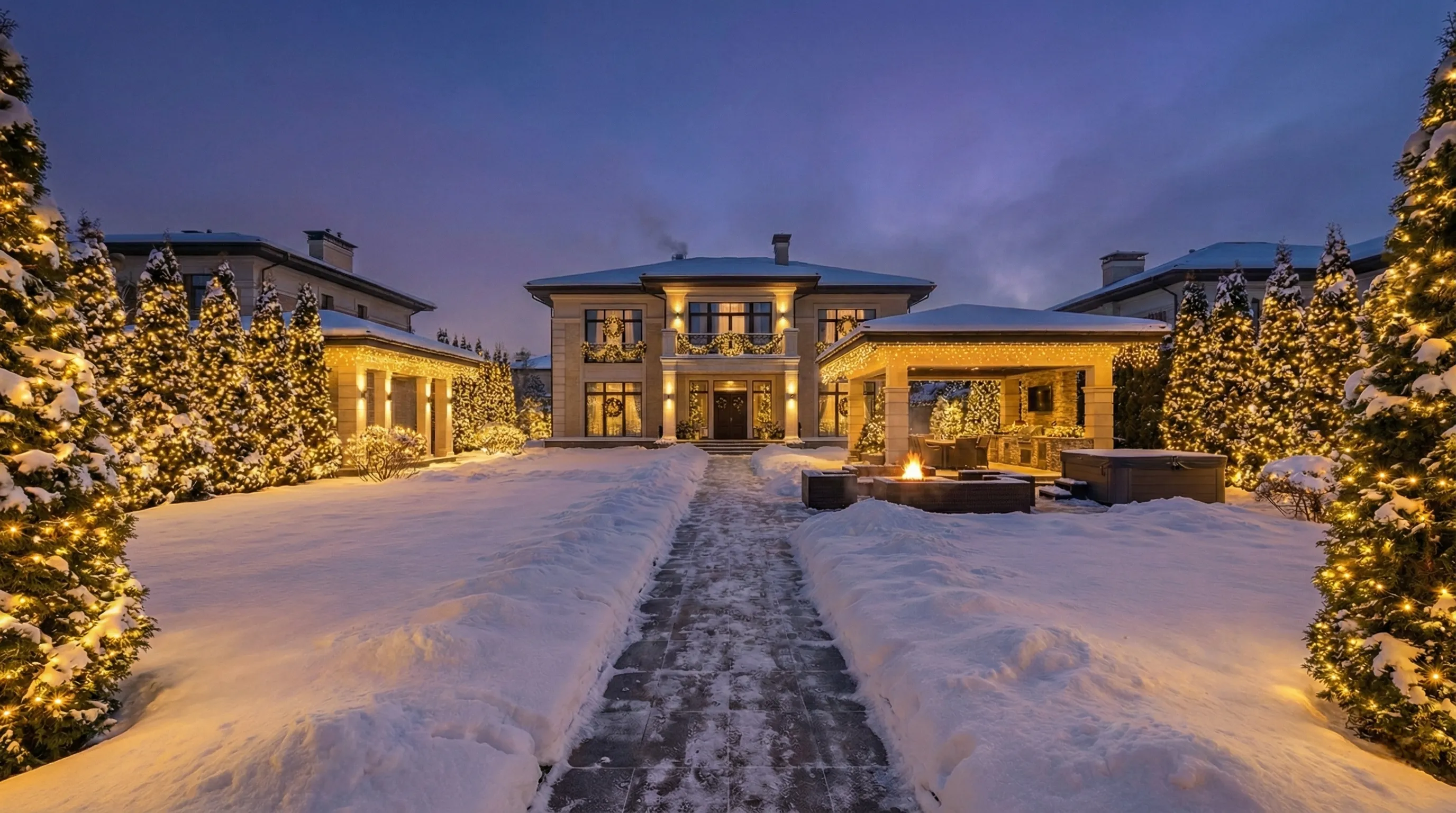 Villa Repino lighting project